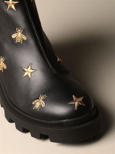 gucci star and bee boots|GUCCI® US Official Site .